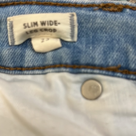 Madewell Slim Wide-Leg Jeans in Eastwick Wash - Picture 10 of 10